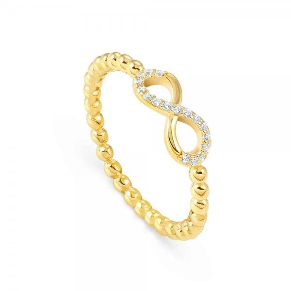 Infinity Yellow Gold Size 13