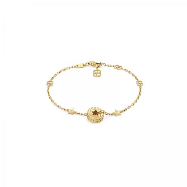 "ICON" 18KT YELLOW GOLD STAR BRACELET S16