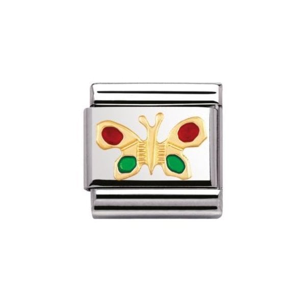 Classic Gold Butterfly Charm