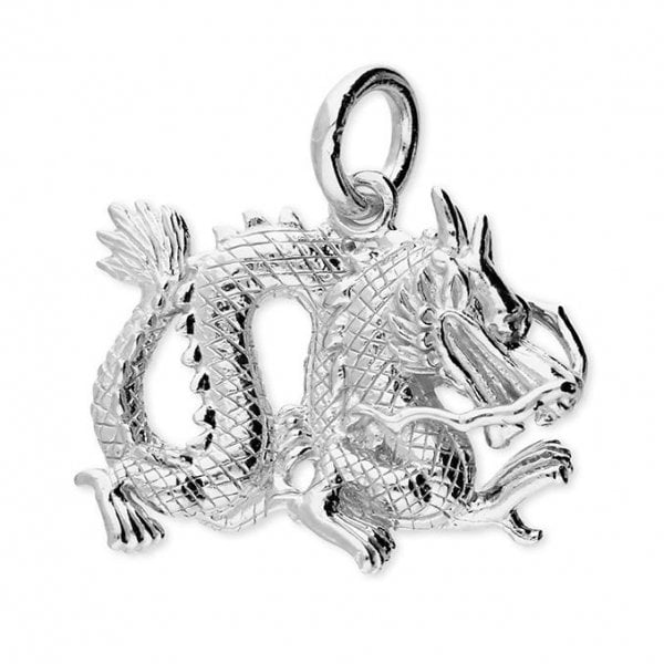 Sterling Silver Pendant - Dragon