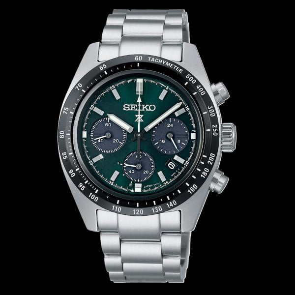 Prospex ‘Deep Green’ Speedtimer Solar Chronograph
