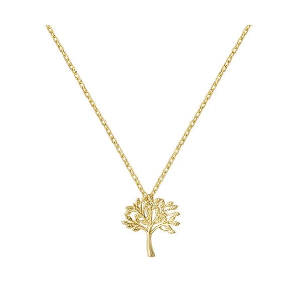 9CT YELLOW GOLD LADIES' PENDANT ON 16+2 INCH CHAIN