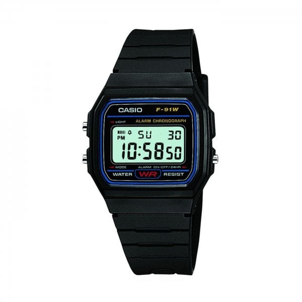 Unisex Classic Digital Watch F-91W-1XY