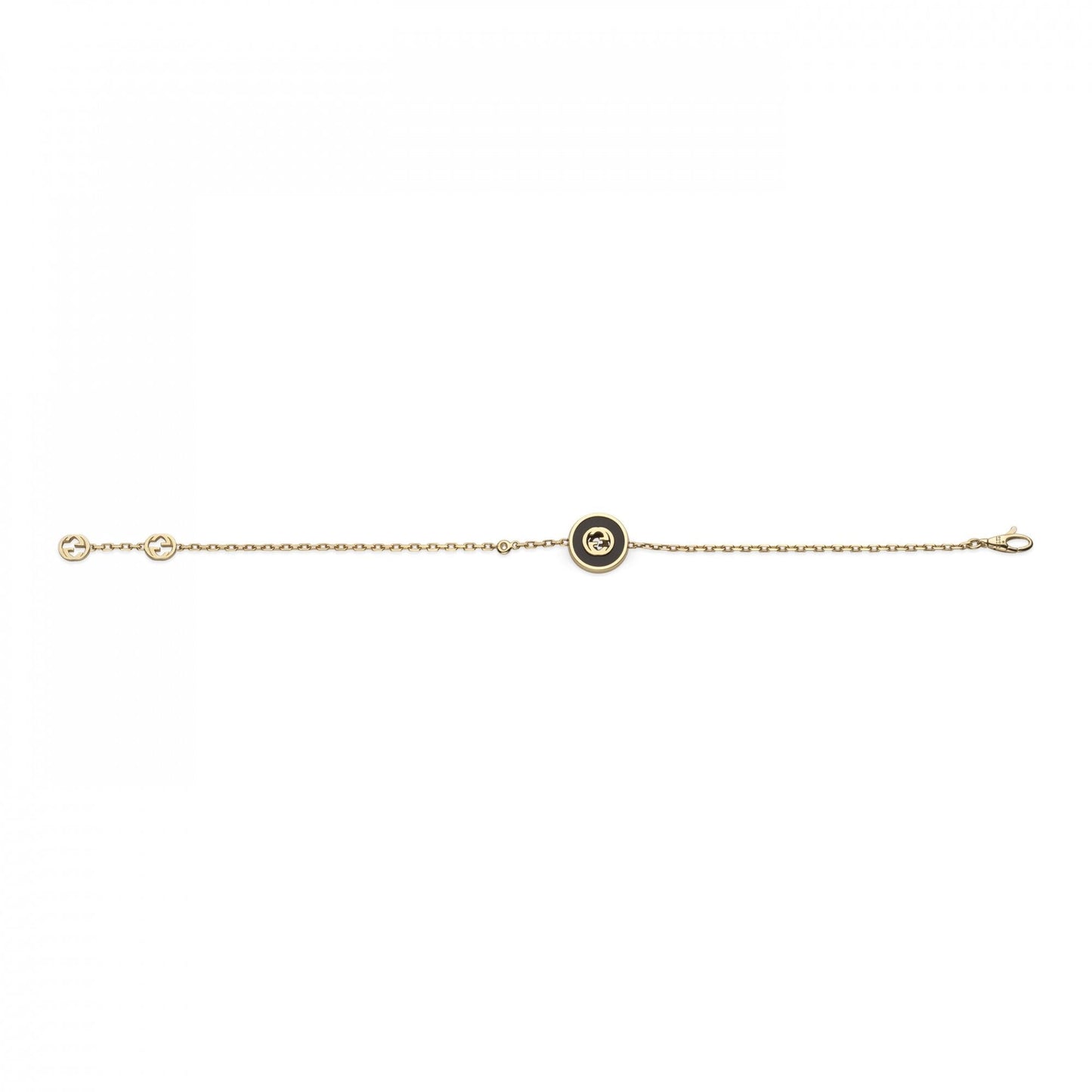GUCCI Interlocking G 18ct Yellow Gold Bracelet