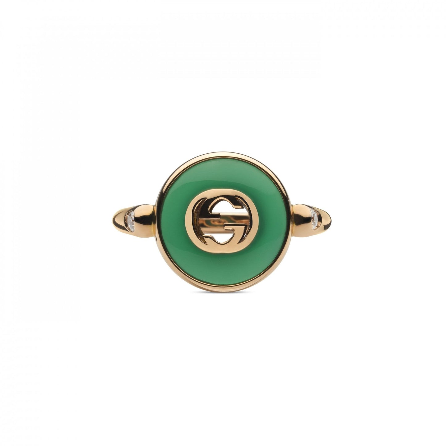 Gucci Interlocking Ring 12mm Size 13