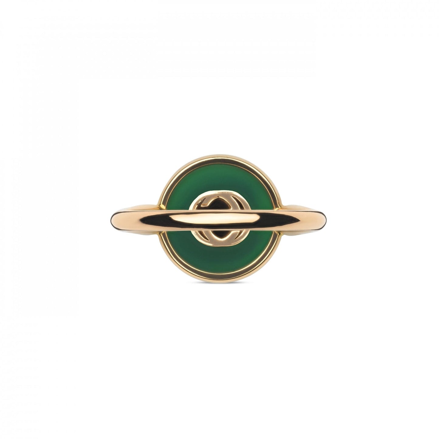 Gucci Interlocking Ring 12mm Size 13