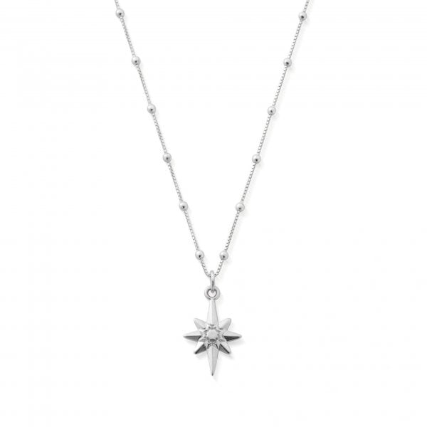 Bobble Chain Lucky Star Necklace