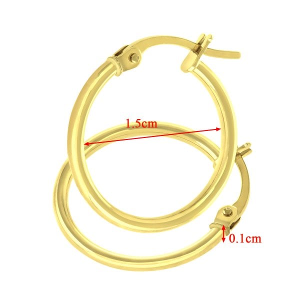 Yellow Gold Earrings