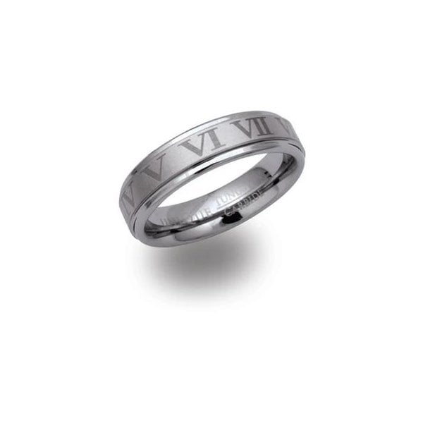 Gents Tungsten Carbide Ring 6mm Size 70
