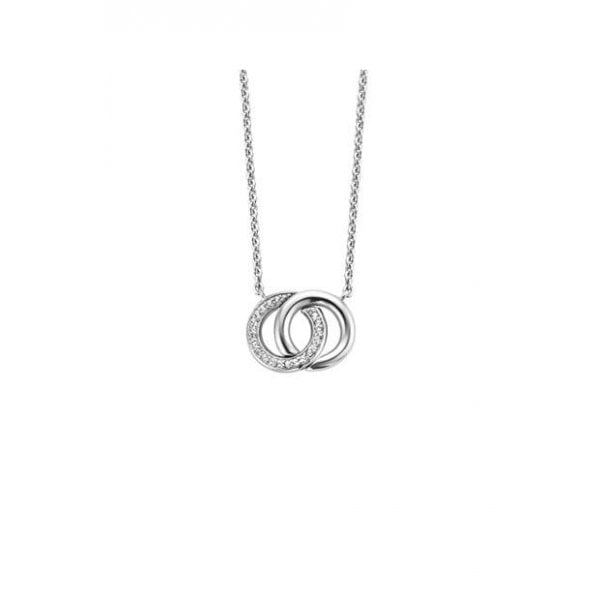 Silver CZ Necklace