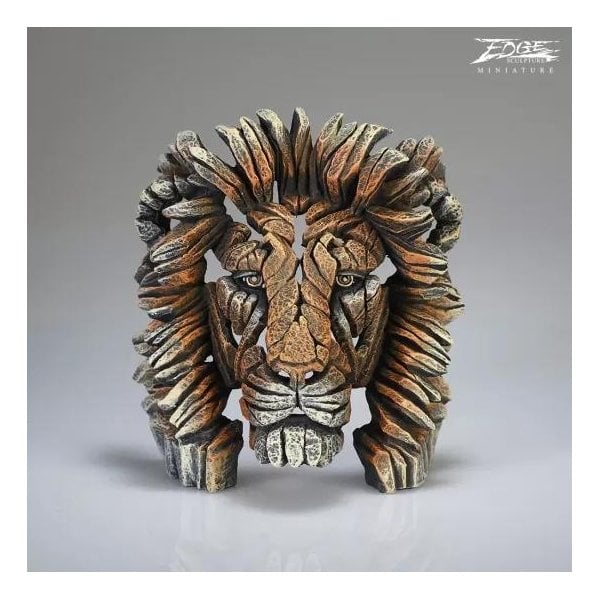Lion Bust Miniature - Savannah