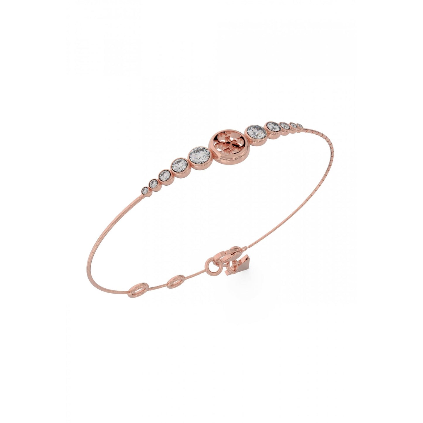 Rose Gold Plated Ladies Bracelet