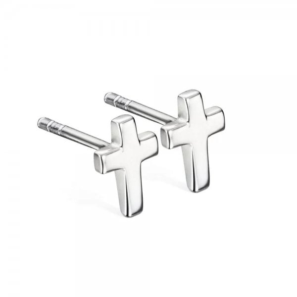 Eden Cross Stud Earrings