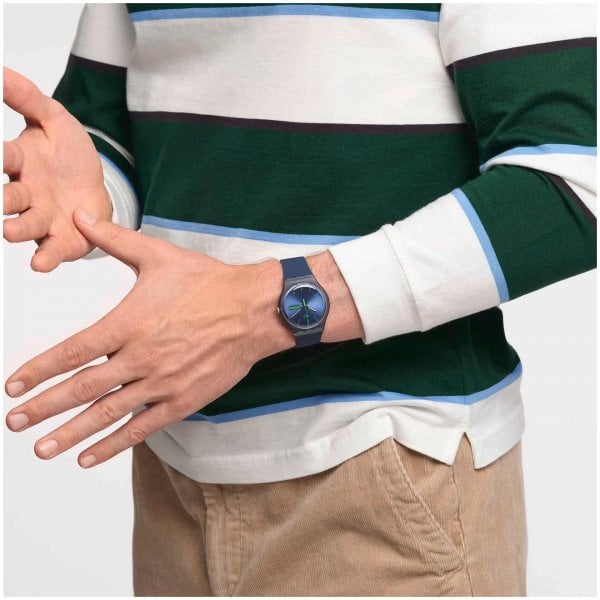 SWATCH Blue Rebel 41mm