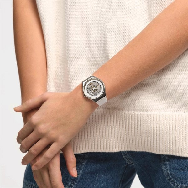 SWATCH Pure White Irony 38mm