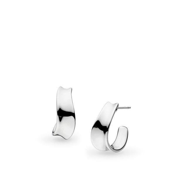 Serenity RP Grande Semi Hoop Stud Earrings