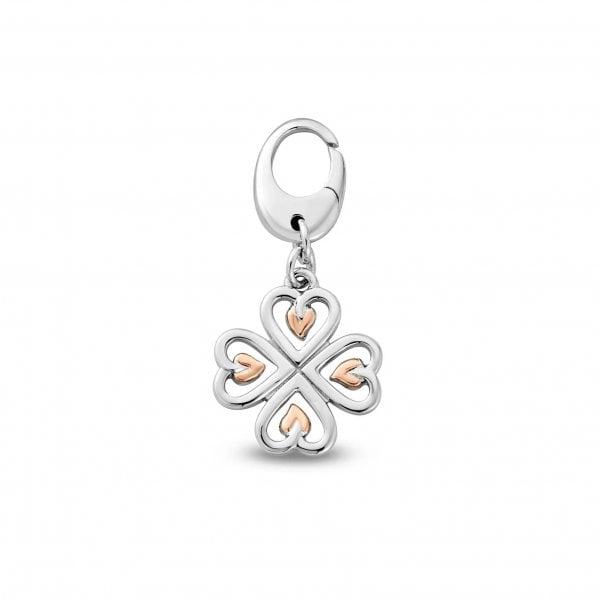 Tree Of Life Insignia Two Tone Heart Charm