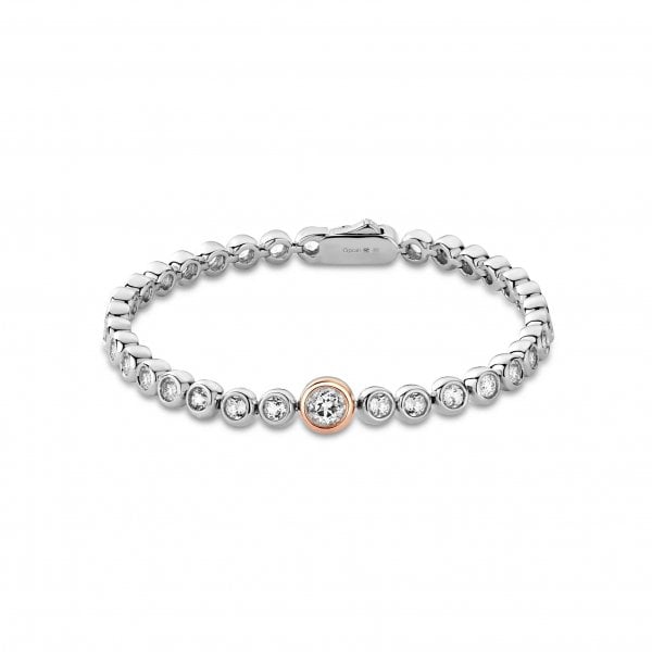 Celebration Silver Tennis Bracelet