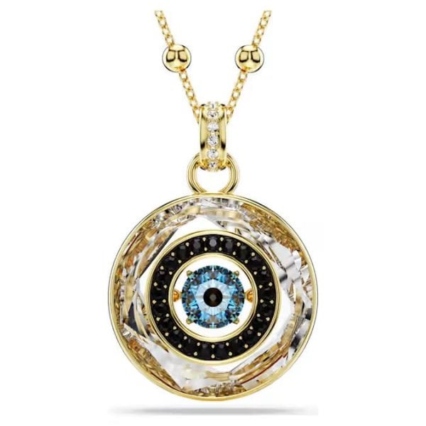 Symbolica pendant, Evil eye, Medium, Multi, Gold