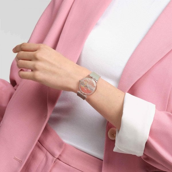 SWATCH X TATE TURNER'S SCARLET SUNSET