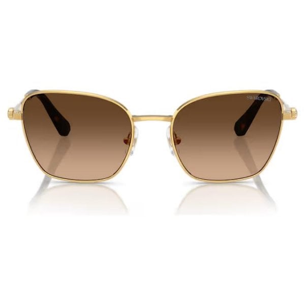 Sunglasses, Square shape, SK7029, Gold tone