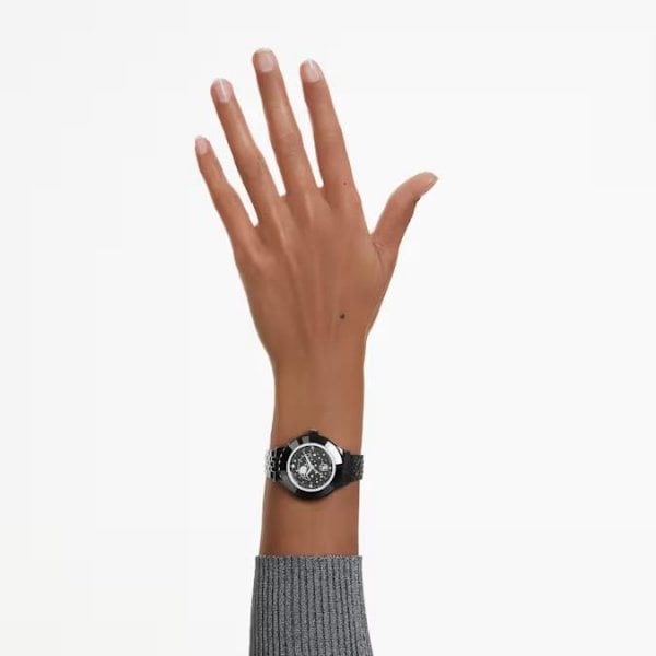Octea Moon watch, Swiss Made, Moon, Metal bracelet