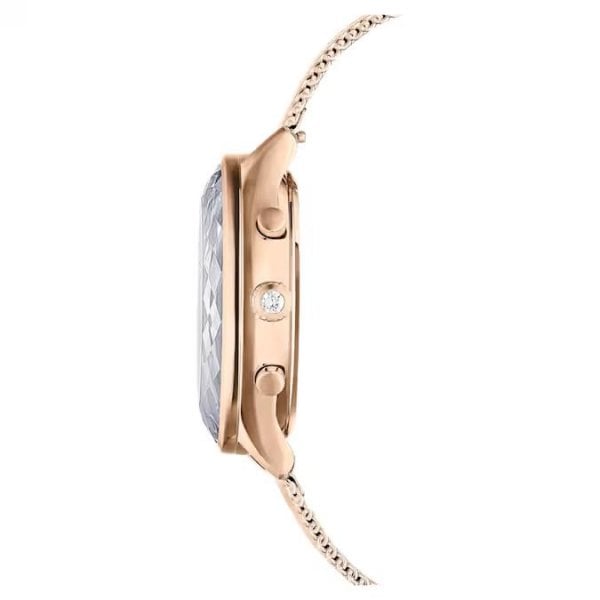 Nova Chrono watch, Swiss, Metal bracelet, Rose Gol