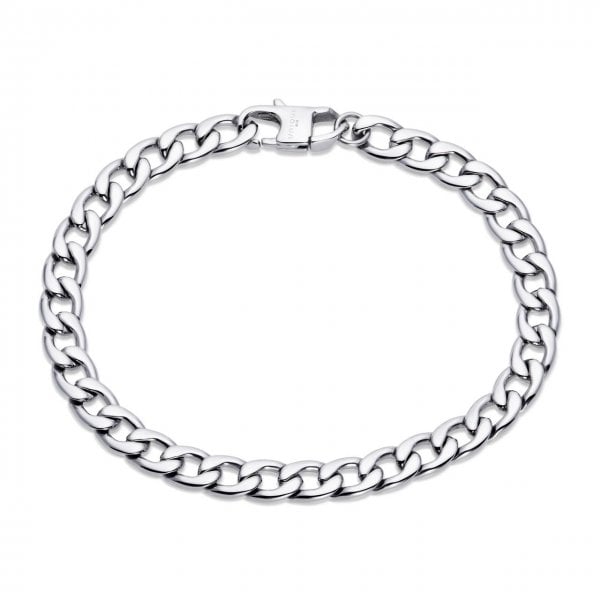 Gents Stainless Steel Bracelet 21cm