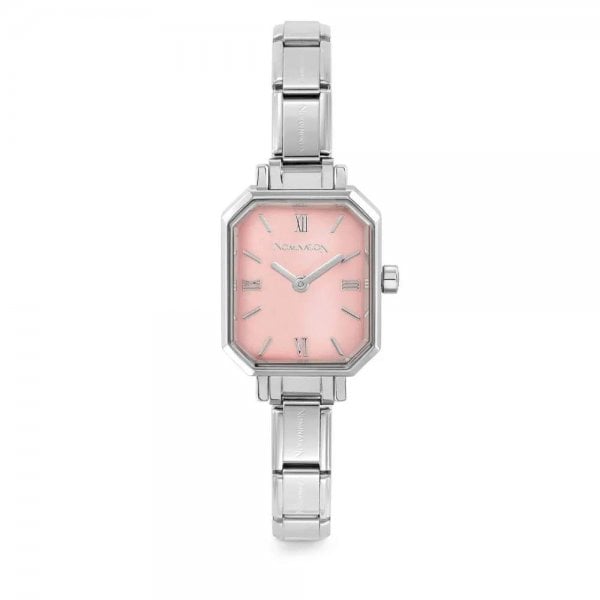 Ladies Qyartz Paris Watch Pastel Pink