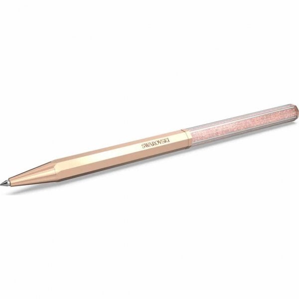 Crystalline ballpoint pen, Octagon shape, Rose