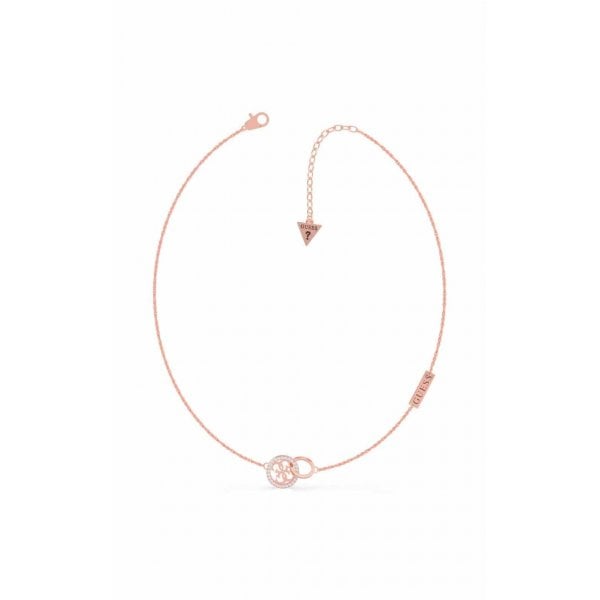 GJ Equilibre 16-18" Rose 4G Logo Necklace