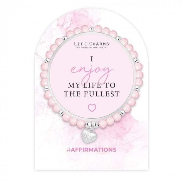 Affirmation bracelet - Enjoy my life