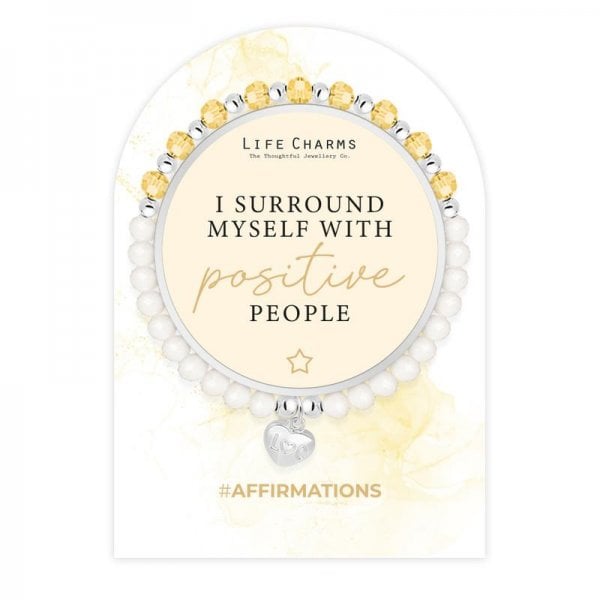 Affirmation bracelet - Positive people