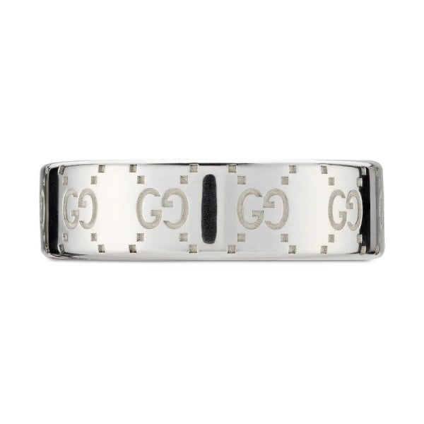 Gucci Signature Ring 6mm - Size 21