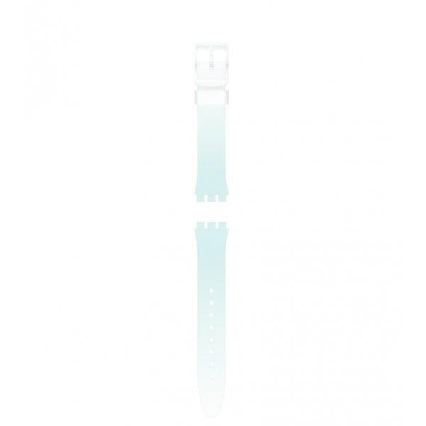 Transformation GENT WHITE-BLUE SILICONE STRAP