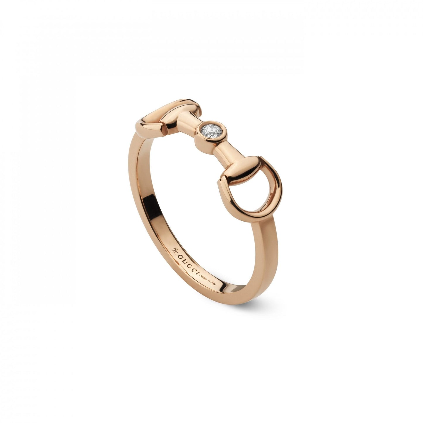 Gucci Horsebit Ring 6.5mm Size 13