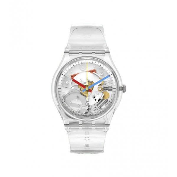 SWATCH CLEAR CLEARLY GENT