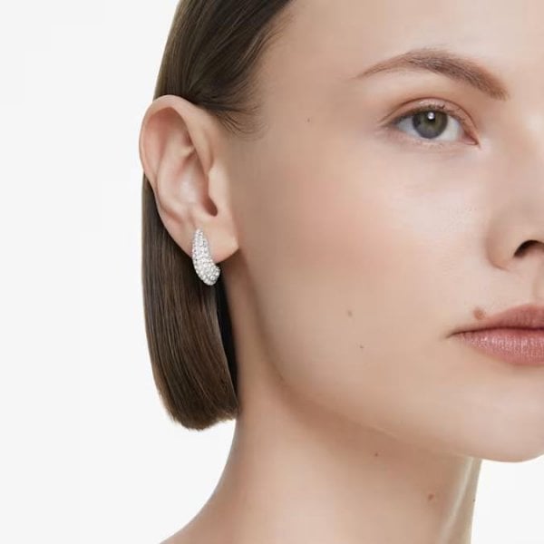 Sublima drop earrings,Crystal pearl, Round, Small