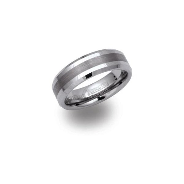 Gents Tungsten Ring 7mm - Size 62
