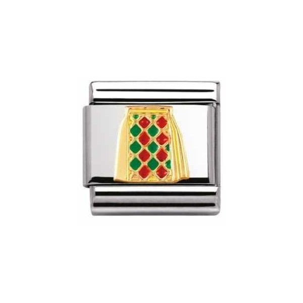 Gold Kilt Charm
