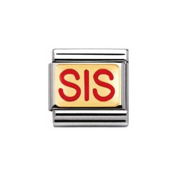 Gold SIS Charm