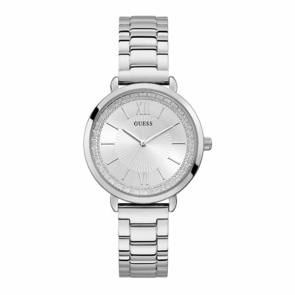 GUESS LADIES STEEL POSH WATCH