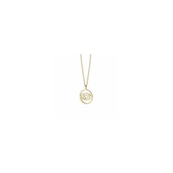 Brow Chakra Necklace – Gold