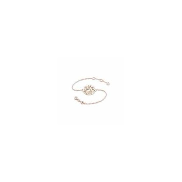 Rose Gold Plated Crown Chakra Bracelet