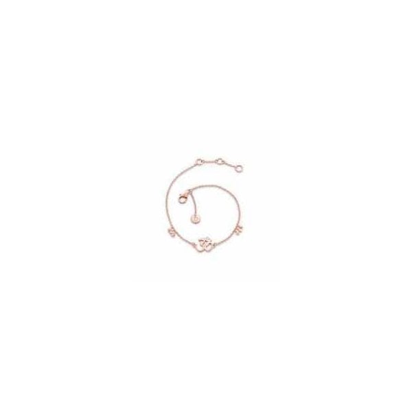 18ct RGP Karma Bracelet