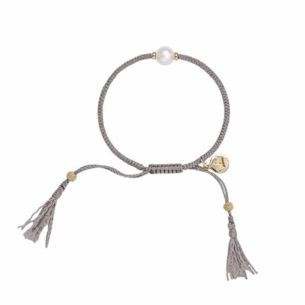Tassel Bracelet Grey