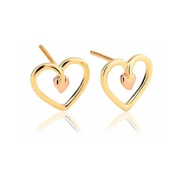 Tree of Life® Heart Stud Earrings