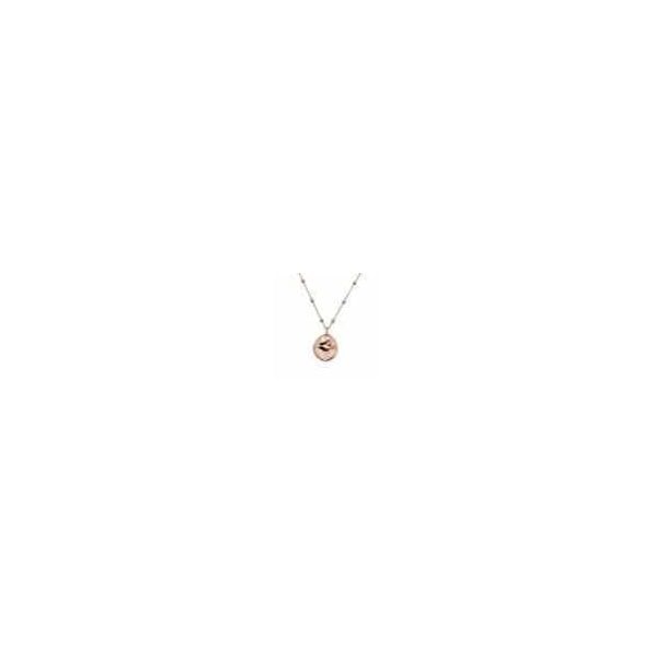 Touch Circle Pendant Rose Gold