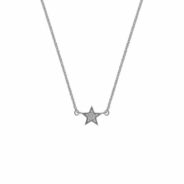 Glint Necklace - White Gold