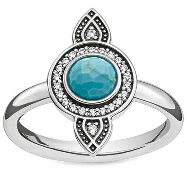 EX-DISPLAY dreamcatcher ring Size 54 (UK Size N)